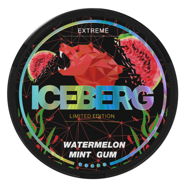 ICEBERG WATERMELON MINT GUM 16GR